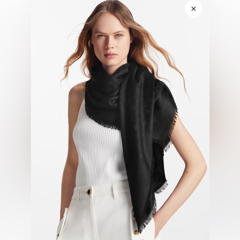 Louis Vuitton Monogram Shawl